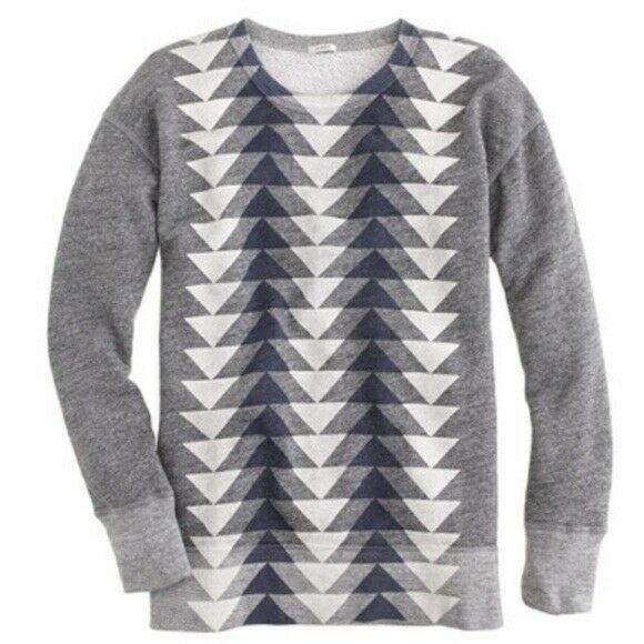 J. Crew Tops - J Crew Sweatshirt Size Large